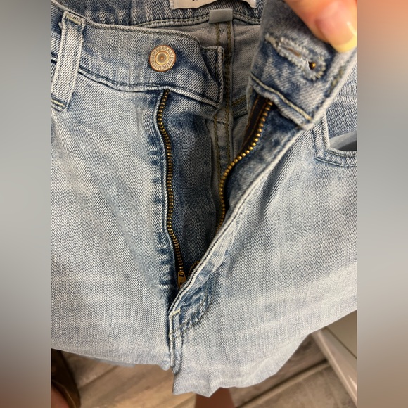 Abercrombie & Fitch Medium Blue Straight Leg Jeans - Picture 4 of 7